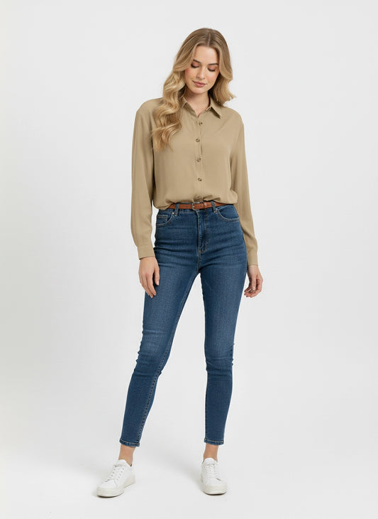 Camisa Feminina Minimalista