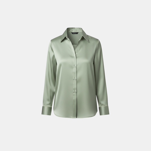 Elegant Satin Blouse 