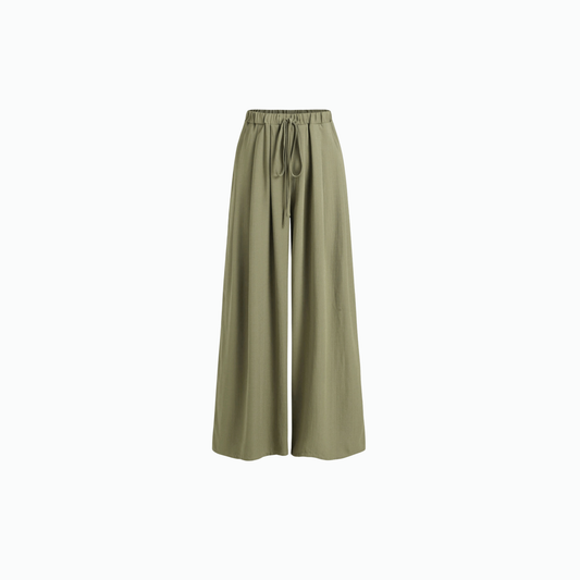 Wide Linen Pants 