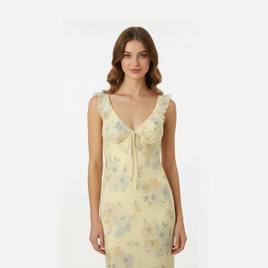 Elegant Floral Dress 