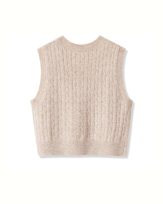Glam Vibes Knit Vest 