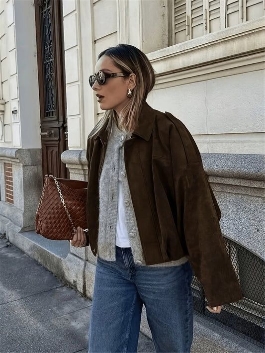 Jaqueta Feminina Folgada