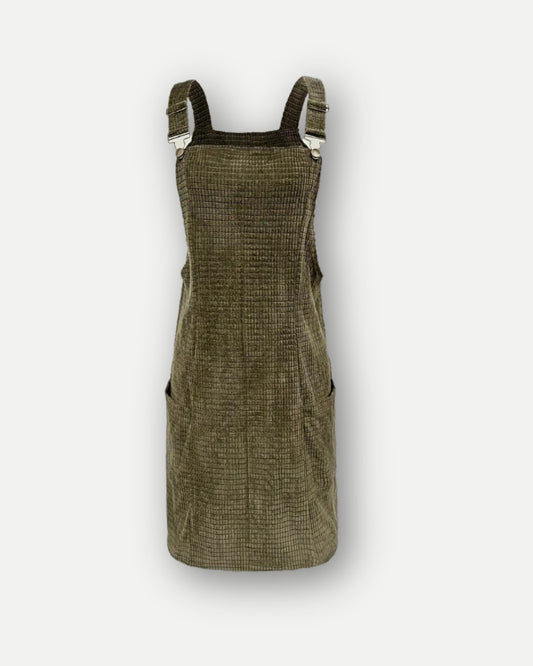 Elegant Dungarees Dress 